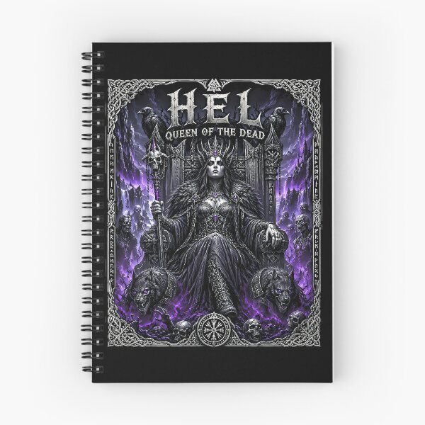 Item preview, Hel Queen Of The Dead Norse Gothic Artwork designed and sold by DeimosArtIntl.