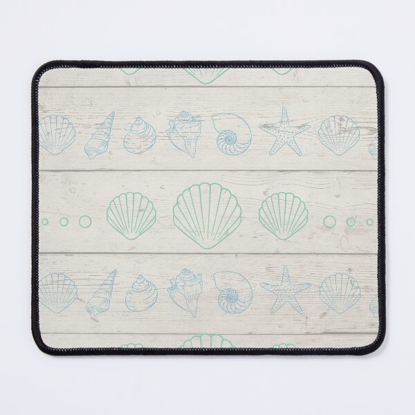 Item preview, Teal Blue Ocean Pattern Wood designed and sold by SeaStarMermaids.
