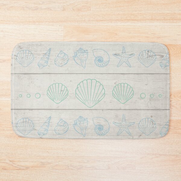 Item preview, Teal Blue Ocean Pattern Wood designed and sold by SeaStarMermaids.