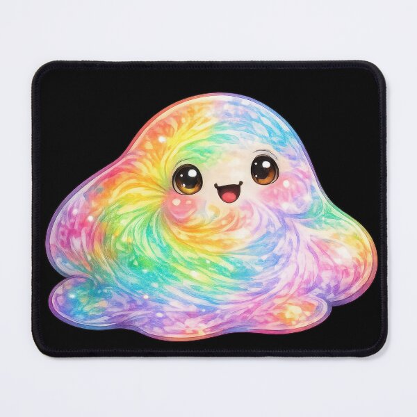 Item preview, Rainbow Kawaii Blob Cute Character designed and sold by jgvisualarts.