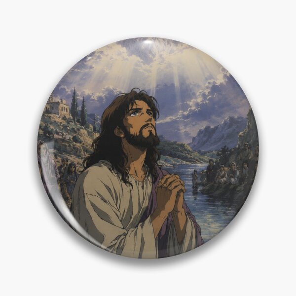 Item preview, Jesus Praying for us designed and sold by NapBros AI art.