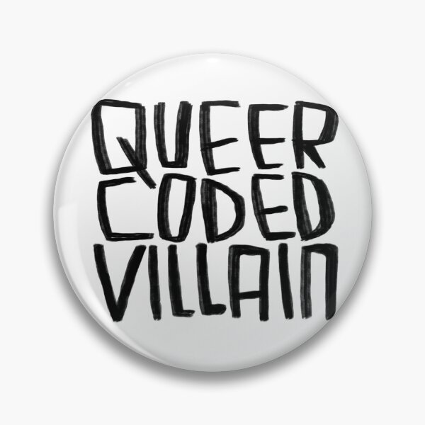 Item preview, Queer-coded villain designed and sold by badlydrawnbabe.