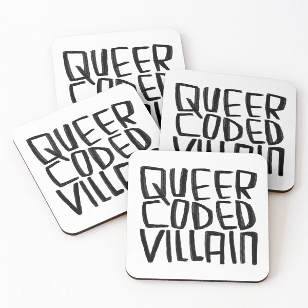 Item preview, Queer-coded villain designed and sold by badlydrawnbabe.