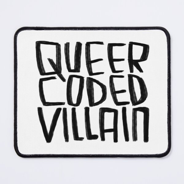 Item preview, Queer-coded villain designed and sold by badlydrawnbabe.