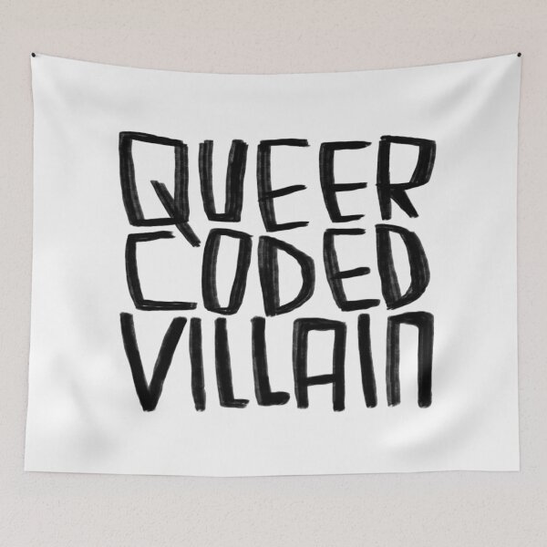 Item preview, Queer-coded villain designed and sold by badlydrawnbabe.