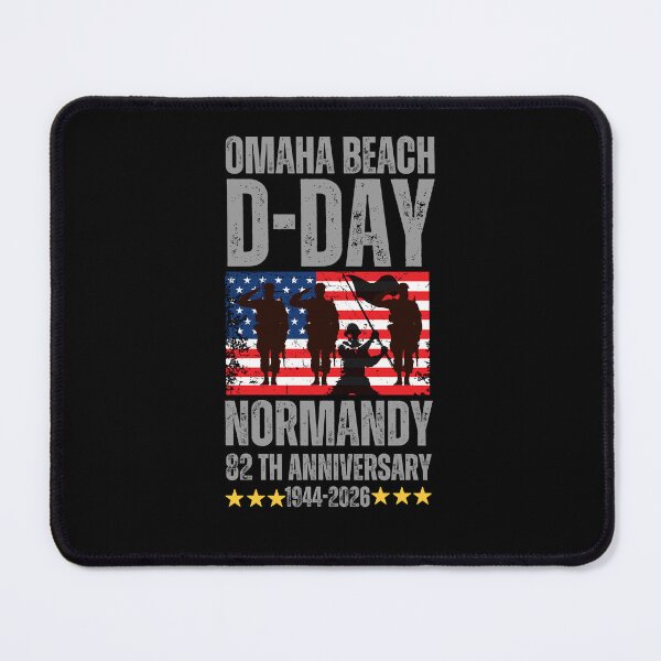Item preview, D-Day 82nd Anniversary Operation Overlord Normandy 1944 Historical Tribute designed and sold by BOUCHERIT amine.