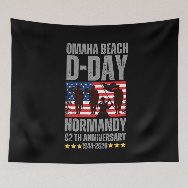 Item preview, D-Day 82nd Anniversary Operation Overlord Normandy 1944 Historical Tribute designed and sold by BOUCHERIT amine.
