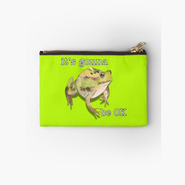 Item preview, it's gonna be OK, frog designed and sold by SuchWowDesign.