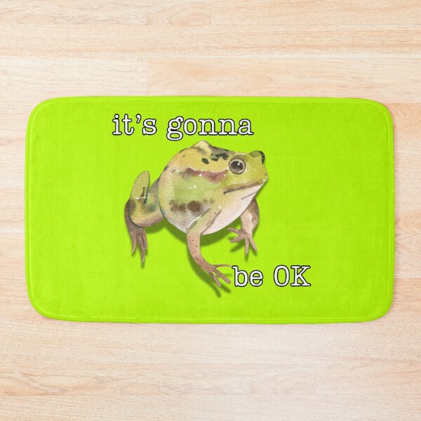 Item preview, it's gonna be OK, frog designed and sold by SuchWowDesign.