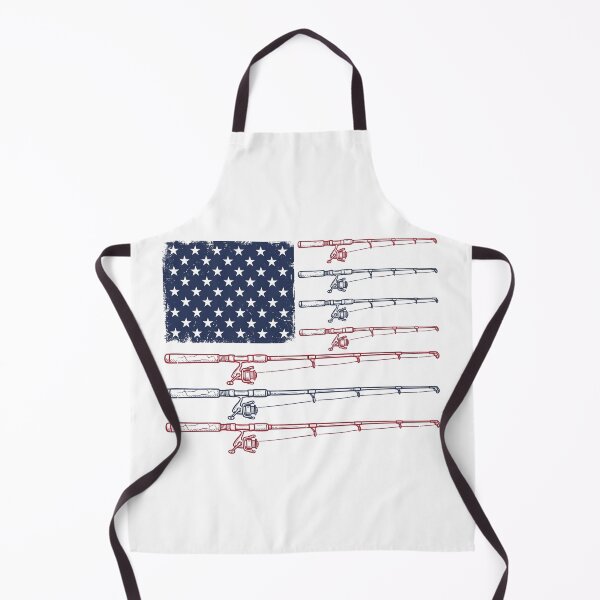 Item preview, Vintage USA Flag Fishing Rods Patriotic Fisherman Desig designed and sold by Paper Drip.