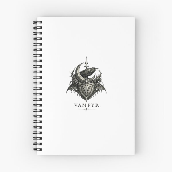 Item preview, VAMPYR Cathedral Moon Crest designed and sold by VAMPYRWear.