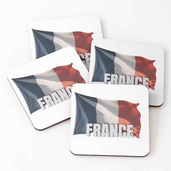 Item preview, France Flag Text Design - French Tricolour Graphic designed and sold by RVJdesigns.