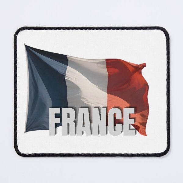 Item preview, France Flag Text Design - French Tricolour Graphic designed and sold by RVJdesigns.