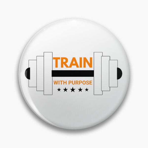 Item preview, Train with Purpose Strength Training Design for Fitness Lovers Men & Women designed and sold by 95PrintAura.