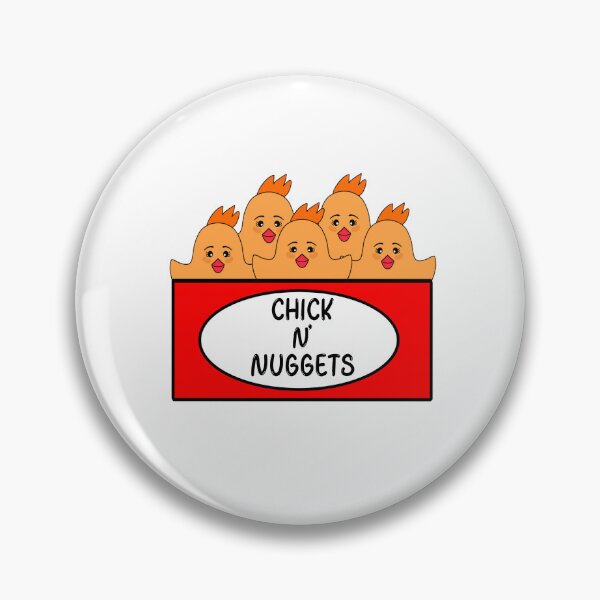 Item preview, Funny Chicken Nuggets designed and sold by Sartoris Art.