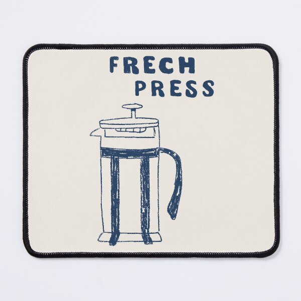 Item preview, French Press Brew Guide designed and sold by SZPosterStudio.