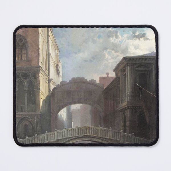 Item preview, Friedrich Paul Nerly The Bridge of Sighs by Moonlight Venice designed and sold by Vintage Designs +.