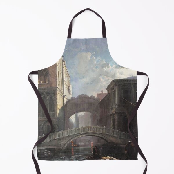 Item preview, Friedrich Paul Nerly The Bridge of Sighs by Moonlight Venice designed and sold by Vintage Designs +.