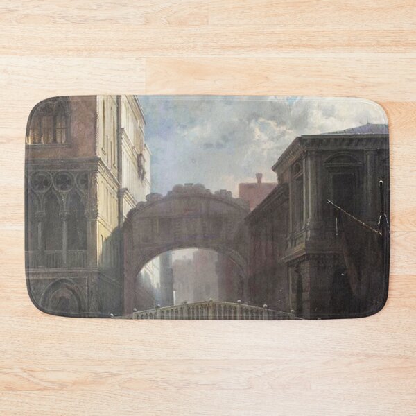 Item preview, Friedrich Paul Nerly The Bridge of Sighs by Moonlight Venice designed and sold by Vintage Designs +.