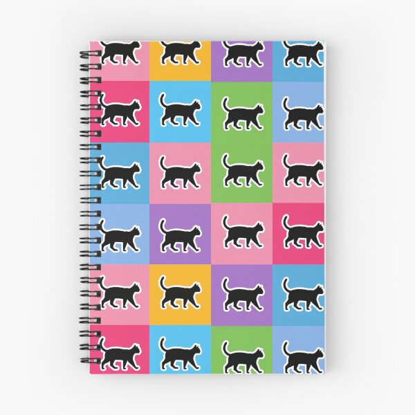 Item preview, Rainbow patchwork black cats designed and sold by uunaa.