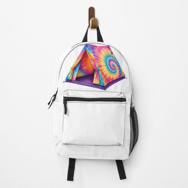 Item preview, Tie Dye Spiral Camping Tent designed and sold by jgvisualarts.