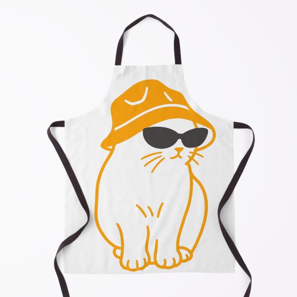 Item preview, bucket hat cat meme designed and sold by QuirkyCritterCo.