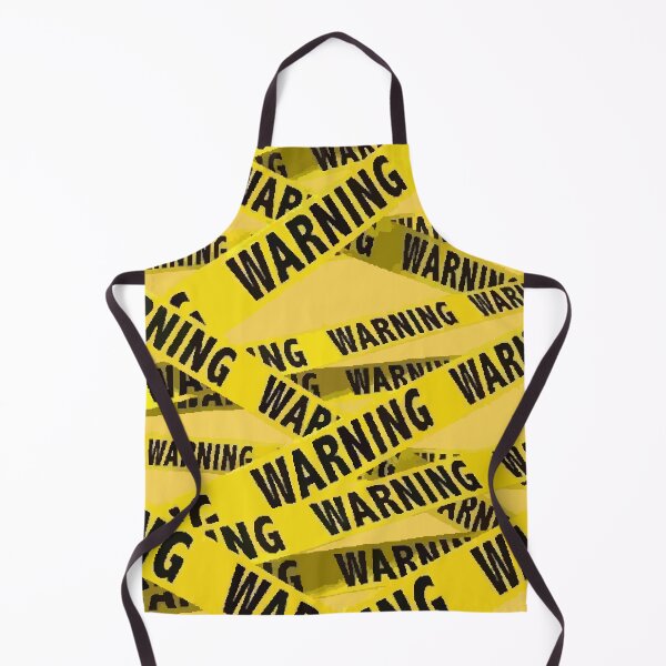 Item preview, Yellow Warning Tape Industrial Grunge Pattern designed and sold by Centaurosticker.