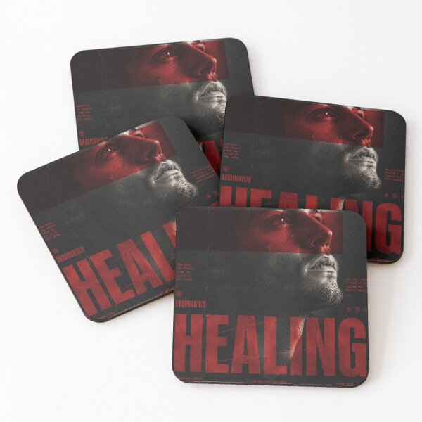 Item preview, HEALING – Dark Psychological Editorial Poster designed and sold by Watchyyy.