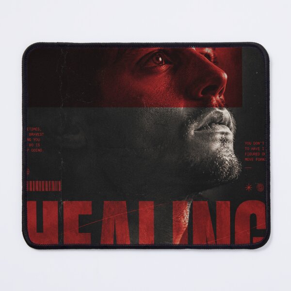Item preview, HEALING – Dark Psychological Editorial Poster designed and sold by Watchyyy.