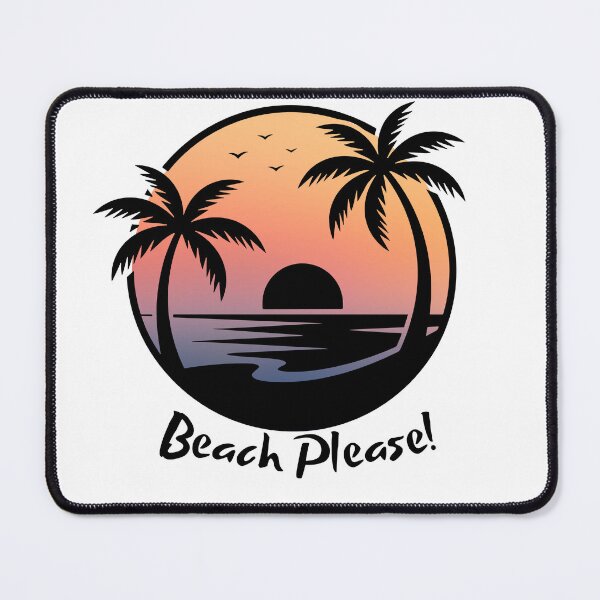 Item preview, Beach Please-Sunset Palm Tree Tropical Design designed and sold by RnIDesignd.