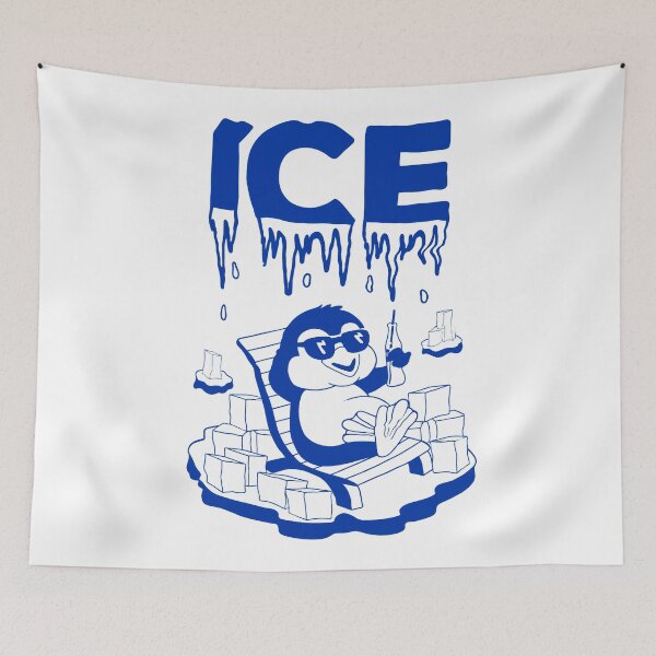 Item preview, ICE BAG PENGUIN designed and sold by Plastic Memory Archive.