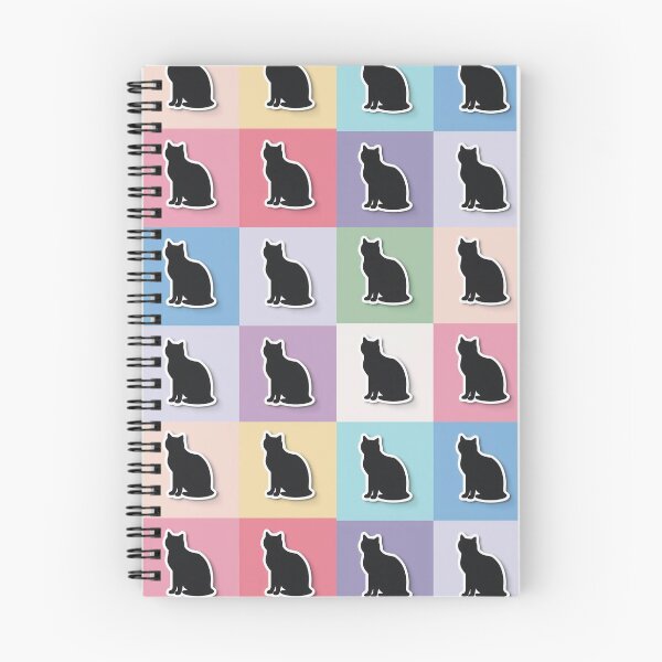 Item preview,  Rainbow patchwork black cat designed and sold by uunaa.