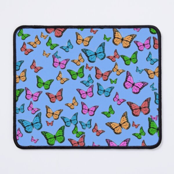 Item preview, Vibrant Butterfly Garden Pattern | Colorful Aesthetic Art designed and sold by Rawafi Art Studio.