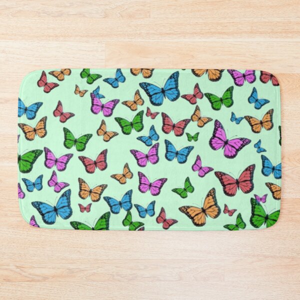 Item preview, Vibrant Butterfly Garden Pattern | Colorful Aesthetic Art designed and sold by Rawafi Art Studio.