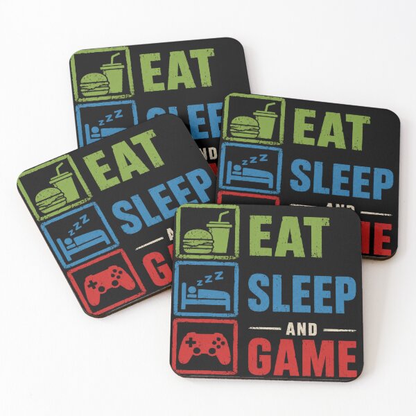 Item preview, Eat Sleep Game Repeat – Funny Gamer Gaming Lifestyle Design designed and sold by ChemiroL.