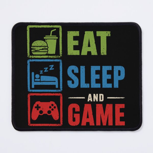 Item preview, Eat Sleep Game Repeat – Funny Gamer Gaming Lifestyle Design designed and sold by ChemiroL.