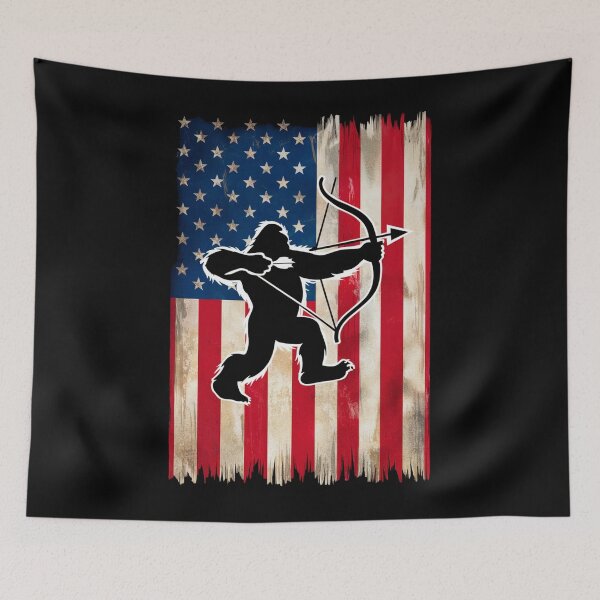 Item preview, Patriotic Archer Silhouette designed and sold by SiarheiYur.