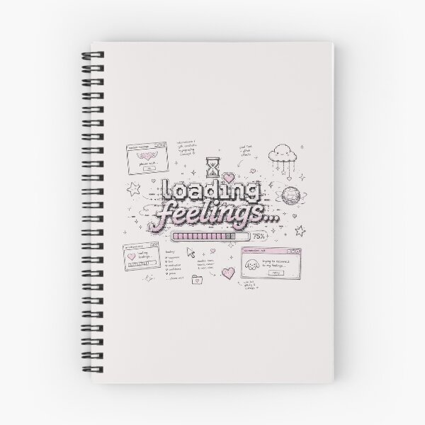 Item preview, Loading Feelings... | Cute Internetcore Y2K Typography Aesthetic designed and sold by J&J's Creation.