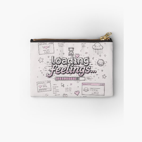 Item preview, Loading Feelings... | Cute Internetcore Y2K Typography Aesthetic designed and sold by J&J's Creation.