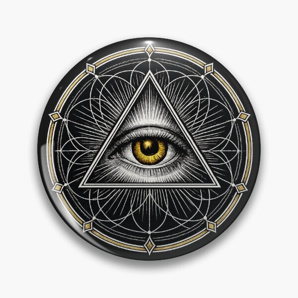 Item preview, All Seeing Eye Sacred Geometry designed and sold by The Abstract Vision.