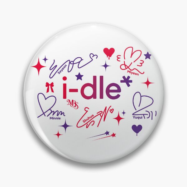 Item preview, Design inspired by the autograph of the group i-dle* designed and sold by mbs-desing.