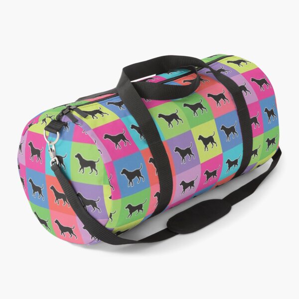 Item preview, Rainbow patchwork dogs designed and sold by uunaa.