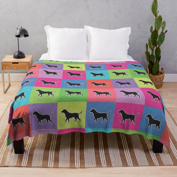 Item preview, Rainbow patchwork dogs designed and sold by uunaa.