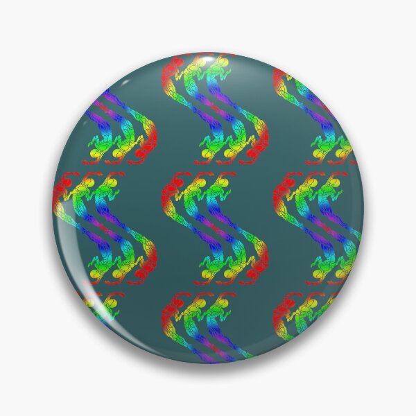 Item preview, Pride Waves Pattern, Athlete Pride designed and sold by danceink.