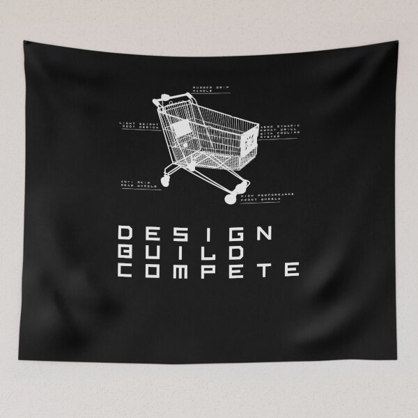 Item preview, Design Build Compete Funny Retro Engineer Typography Gift Shirt designed and sold by THAT - ONE - TEE.