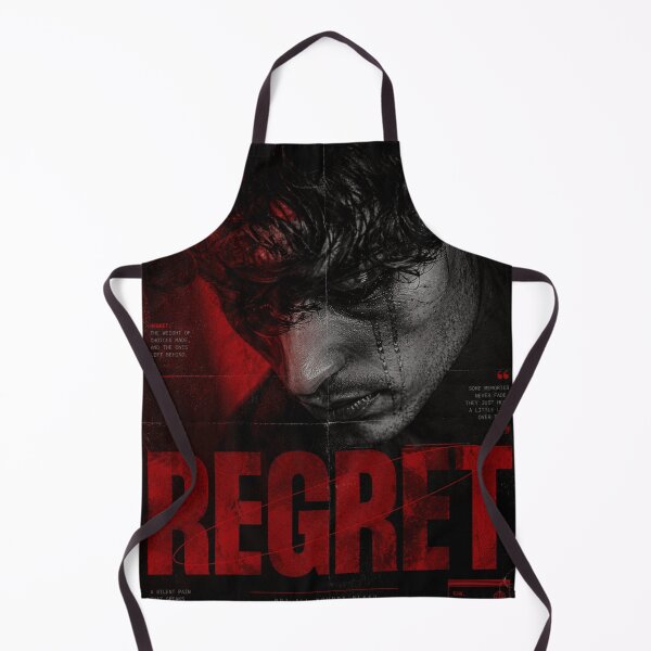 Item preview, REGRET – Dark Psychological Editorial Poster designed and sold by Watchyyy.