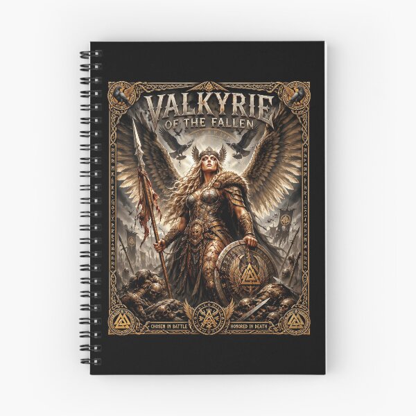 Item preview, Valkyrie Of The Fallen Norse Warrior Artwork designed and sold by DeimosArtIntl.