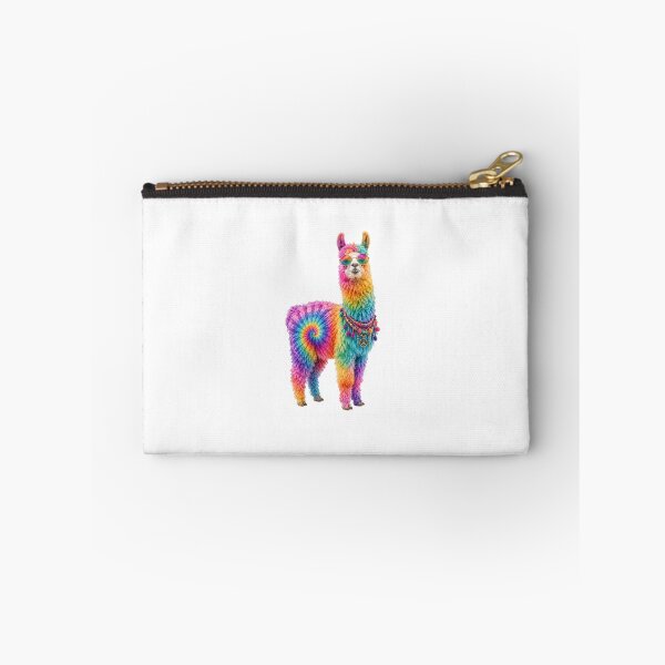 Item preview, Rainbow Tie Dye Llama with Sunglasses designed and sold by jgvisualarts.