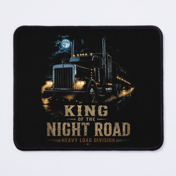 Item preview, King of the Night Road - Big Rig Trucker Gift for Night Drivers designed and sold by Kajzerka.