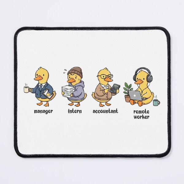 Item preview, Funny Office Duck designed and sold by Stick-Artistry.
